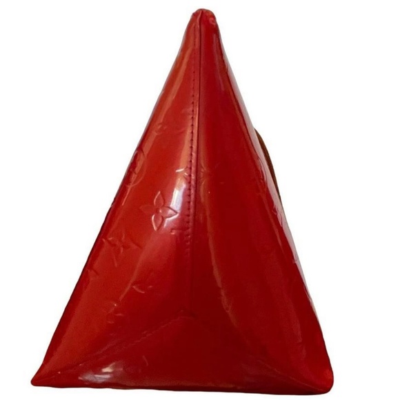 Vintage Louis Vuitton Rose Pop Monogram Vernis Bellevue PM Bag - Picture 4 of 7